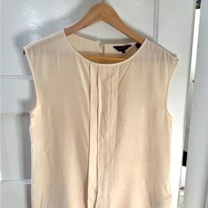 Ted Baker Ivory Sleeveless Blouse